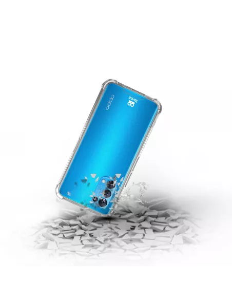 Oppo Find X3 Lite Pack Coque antichocs + Protection écran 9H - Tran...