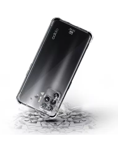 Oppo A94 Pack Coque antichocs + Protection écran 9H - Transparent |...