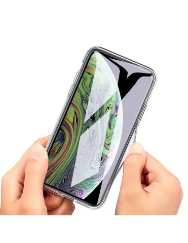 iPhone Xs Max Coque Inoglass en verre trempé + Verre trempé 9H | Ibroz