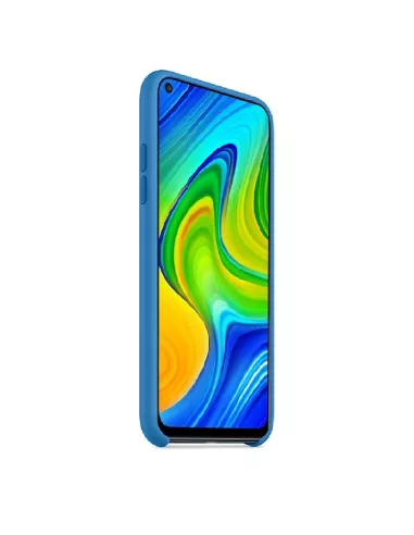 Xiaomi Redmi Note 9 Liquid Silicone Soft Touch Case - Blue | Ibroz