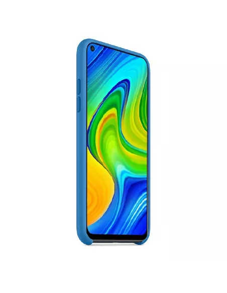 Xiaomi Redmi Note 9 Liquid Silicone Soft Touch Case - Blue | Ibroz