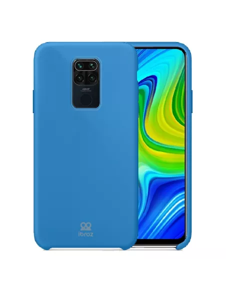 Xiaomi Redmi Note 9 Liquid Silicone Soft Touch Case - Blue | Ibroz