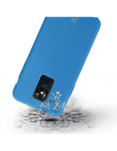 Xiaomi Redmi Note 9 Liquid Silicone Soft Touch Case - Blue | Ibroz