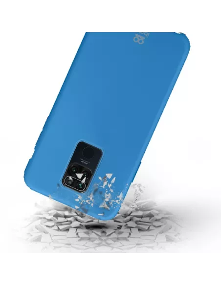 Xiaomi Redmi Note 9 Liquid Silicone Soft Touch Case - Blue | Ibroz