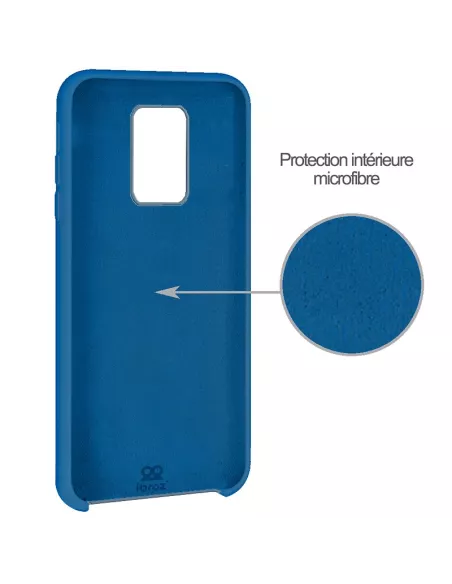 Xiaomi Redmi Note 9 Liquid Silicone Soft Touch Case - Blue | Ibroz