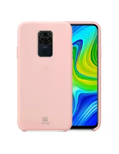 Xiaomi Redmi Note 9 Liquid Silicone Soft Touch Case - Pink | Ibroz