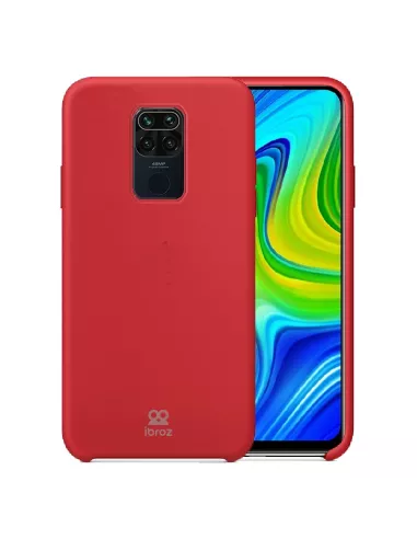 Xiaomi Redmi Note 9 Coque Liquid Silicone Soft Touch - Rouge | Ibroz