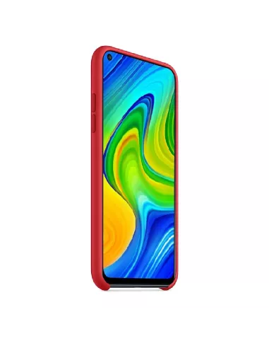 Xiaomi Redmi Note 9 Liquid Silicone Soft Touch Case - Red | Ibroz