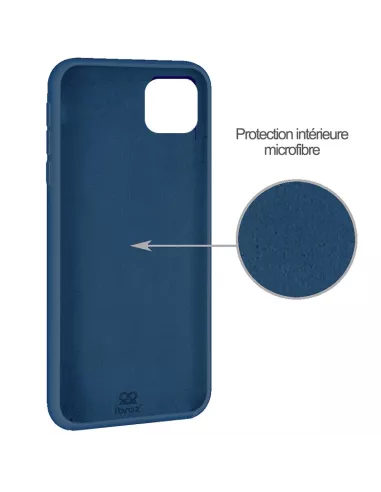 Huawei Y5P (2020) Liquid Silicone Soft Touch Case - Blue | Ibroz