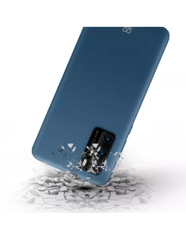 Huawei P40 Pro Coque Liquid Silicone Soft Touch - Blue | Ibroz