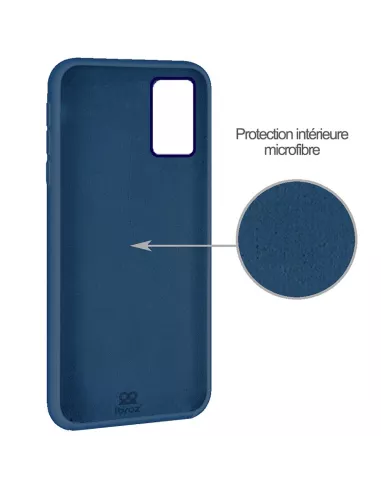 Huawei P40 Pro Coque Liquid Silicone Soft Touch - Bleu | Ibroz