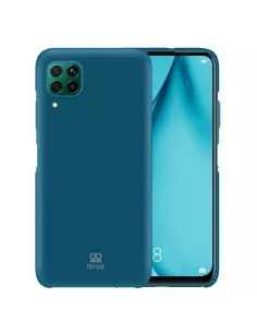 Huawei P40 Lite Coque Liquid Silicone Soft Touch - Bleu | Ibroz