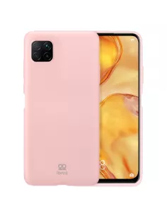 Huawei P40 Lite Coque Liquid Silicone Soft Touch - Pink | Ibroz