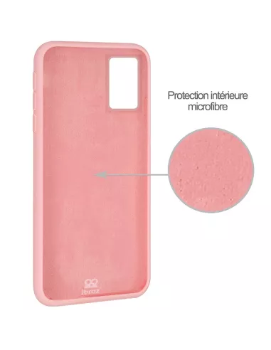 Huawei P40 Coque Liquid Silicone Soft Touch - Rose | Ibroz
