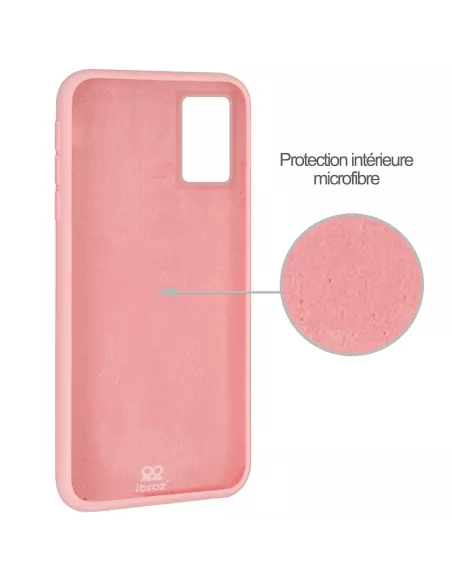 Huawei P40 Coque Liquid Silicone Soft Touch - Rose | Ibroz