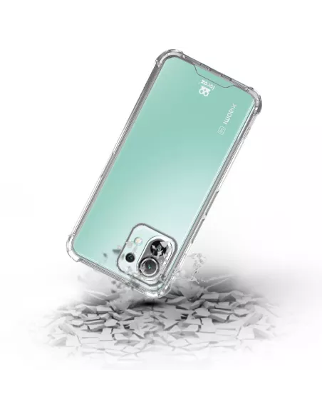 Xiaomi Mi 11 Lite Pack Coque antichocs + Protection écran 9H - Tran...