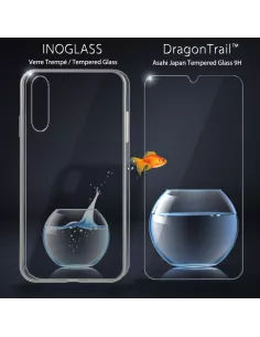 Huawei P30 Coque Inoglass en verre trempé + Verre trempé 9H | Ibroz 2