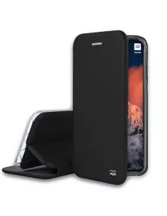 Xiaomi Mi 11 Lite Etui Cuir Folio Clam + Verre Trempé 9H - Noir | I...