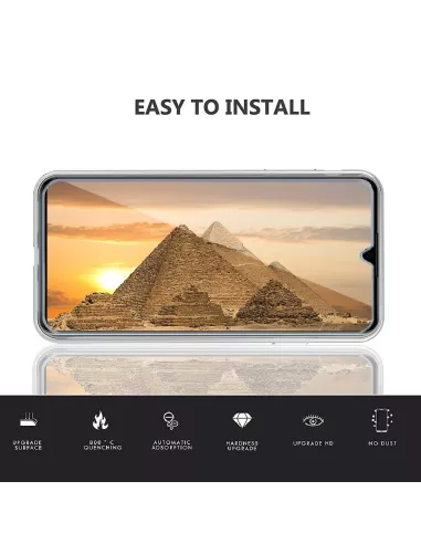 Huawei P30 Lite Coque Inoglass en verre trempé + Verre trempé 9H | ...