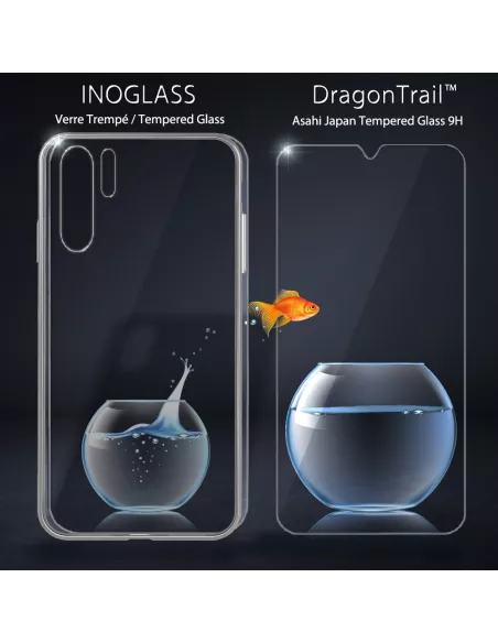 Huawei P30 Pro Lite Inoglass tempered glass shell + Tempered glass 9...