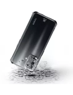 Oppo A74 Pack Coque antichocs + Protection écran 9H - Transparent |... 2