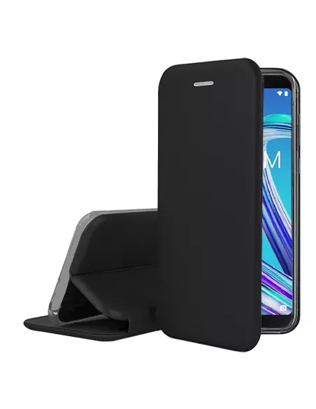Zenfone Max Pro M1 ZB601/602KL Leather folio case CLAM | Ibroz