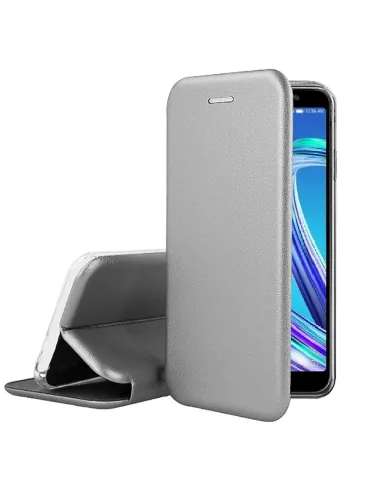 Zenfone Max Pro M1 ZB601/602KL Leather folio case CLAM | Ibroz