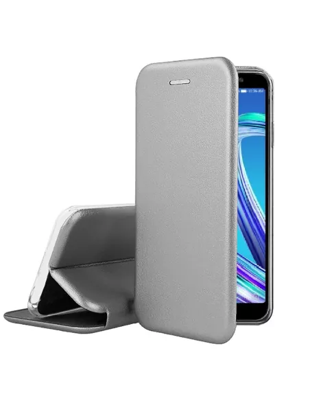 Zenfone Max Pro M1 ZB601/602KL Leather folio case CLAM | Ibroz