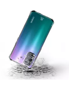 Oppo A54 Pack Coque antichocs + Protection écran 9H - Transparent |... 2