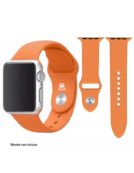 Apple Watch Band 7, 6, SE, 5, 4, 3 - SoftTouch - Orange | Ibroz