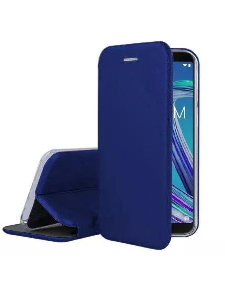 Zenfone Max Pro M1 ZB601/602KL Etui folio cuir CLAM | Ibroz