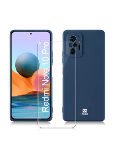 Xiaomi Redmi Note 10 PRO Liquid Silicone Soft Touch Case blue +...