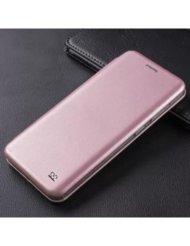 Xiaomi Redmi Note 10 Pro Etui Cuir Folio Clam + Verre Trempé 9H - R...