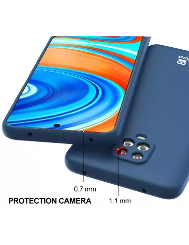 Xiaomi Redmi Note 9 Pro (2020) Liquid Silicone Soft Touch Case - B...