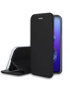 Zenfone 6 (ZS630KL) Etui folio cuir CLAM | Ibroz