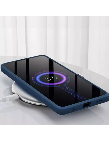 Xiaomi Redmi Note 9 Pro (2020) Coque Liquid Silicone Soft Touch - B...