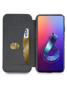 Zenfone 6 (ZS630KL) Leather folio case CLAM | Ibroz 2