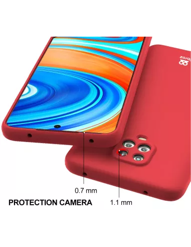 Xiaomi Redmi Note 9 Pro (2020) Liquid Silicone Soft Touch Case - R...