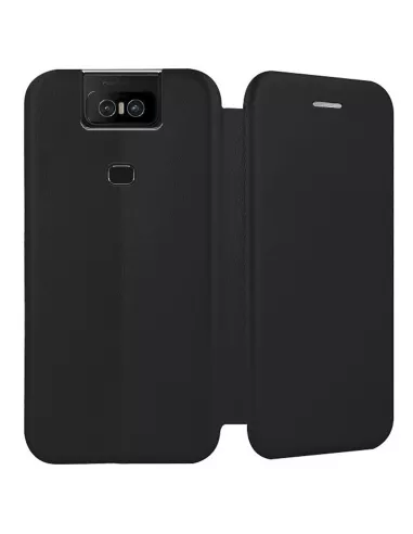 Zenfone 6 (ZS630KL) Etui folio cuir CLAM | Ibroz