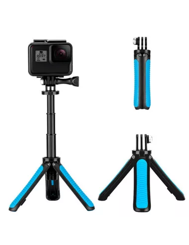 Mini Perche selfie + Trépied pour GoPro, Action Cam, Appareil Photo...