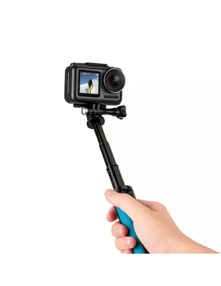 Mini Selfie Pole + Tripod for GoPro, Action Cam, Camera...