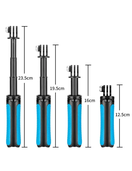 Mini Selfie Pole + Tripod for GoPro, Action Cam, Camera...