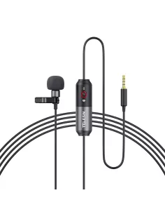 Lavallier lapel microphone for Vlog, Skype Conference, Video | Ibroz