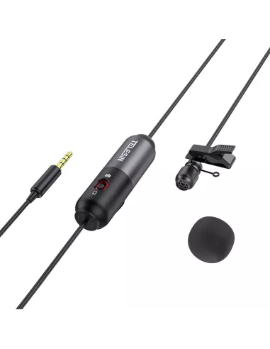 Micro cravate Lavallier pour Vlog, Skype Conférence, Vidéo | Ibroz
