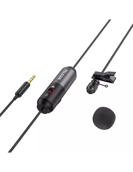 Micro cravate Lavallier pour Vlog, Skype Conférence, Vidéo | Ibroz