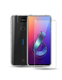 Zenfone 6 (ZS630KL) Pack Coque antichocs + Protection écran 9H | Ibroz
