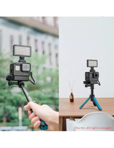 Lampe torche 50 Leds pour Camera Gopro, APN, Vlog | Ibroz