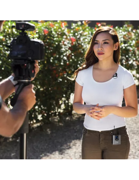 Wireless UHF Microphone Transmitter Receiver Kit for smartphone, app...
