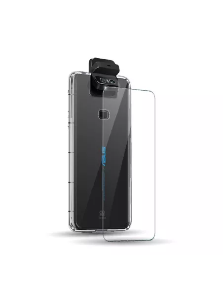 Zenfone 6 (ZS630KL) Pack Coque antichocs + Protection écran 9H | Ibroz