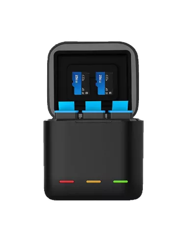 3-battery charger case for GoPro Hero 9 and 10 | Ibroz